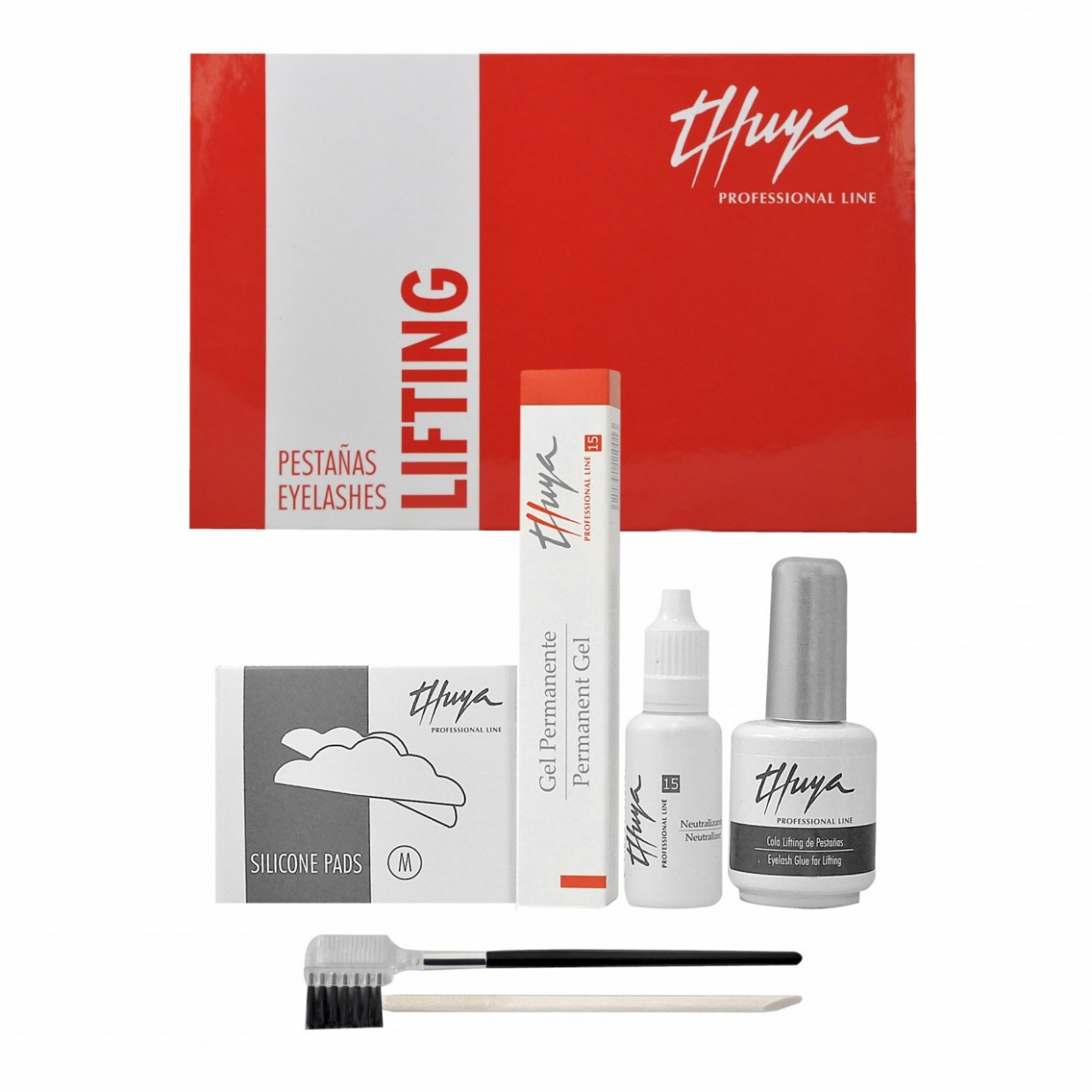 Thuya Kit Lifting Essentials Básico Pestañas Cola + Pads M L